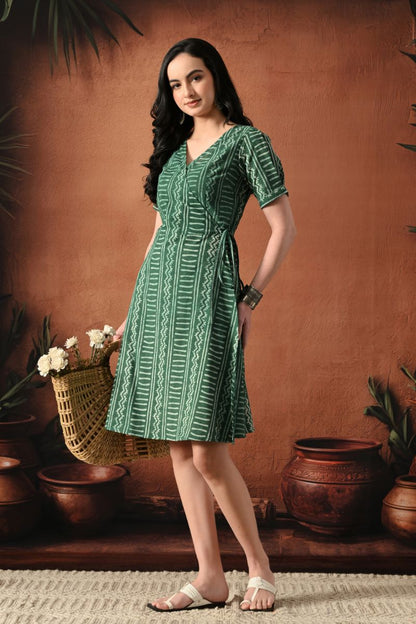Anisa Dabu Wrap Dress