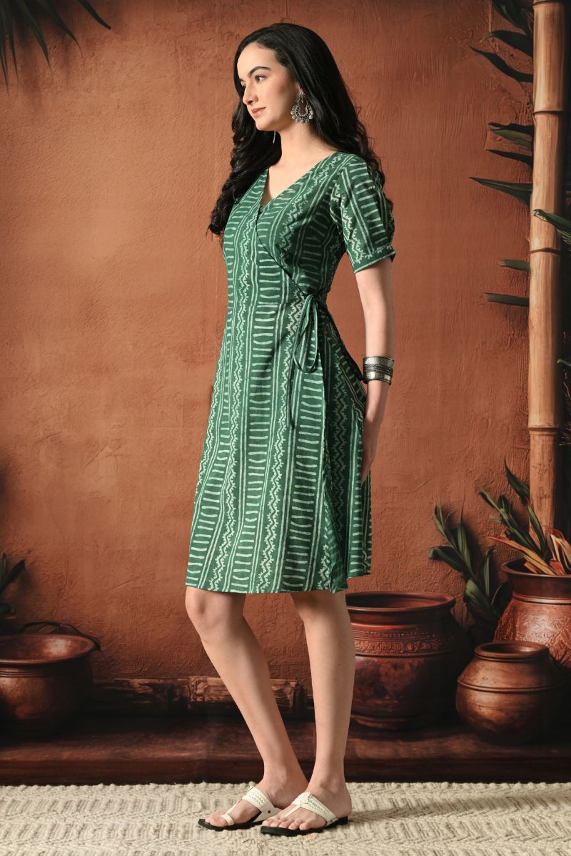 Anisa Dabu Wrap Dress