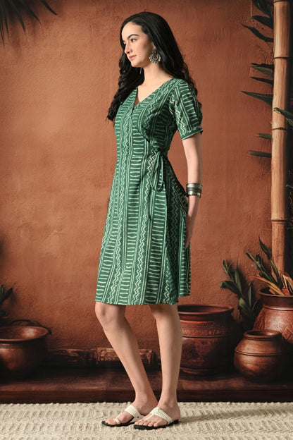 Anisa Dabu Wrap Dress