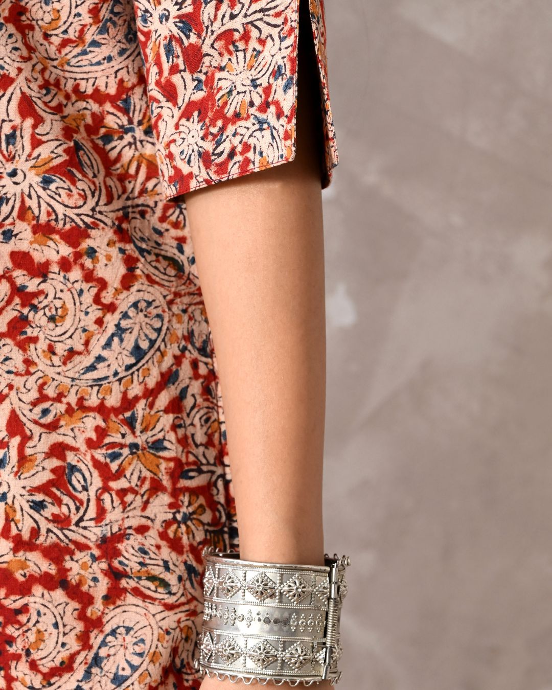 Katha Kalamkari Formal Shift Dress