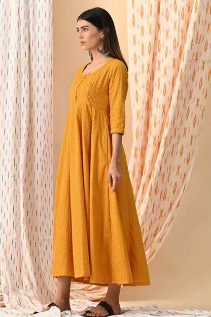 Nazakat Embroidered Anarkali Dress