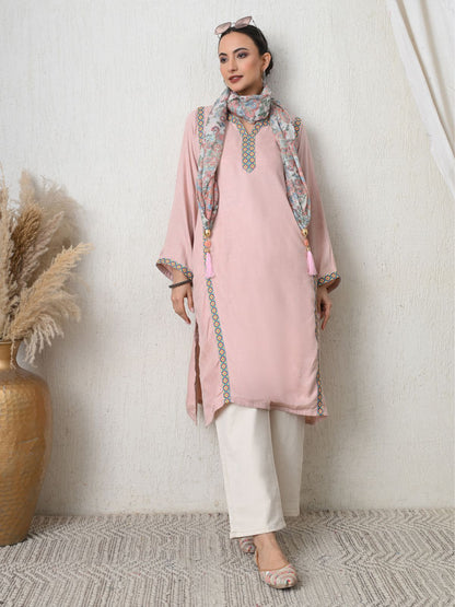 Rumi Lace Detail Kurta
