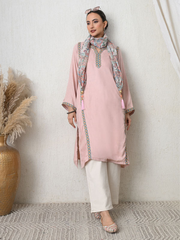 Rumi Lace Detail Kurta
