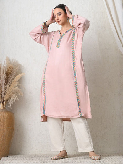 Rumi Lace Detail Kurta