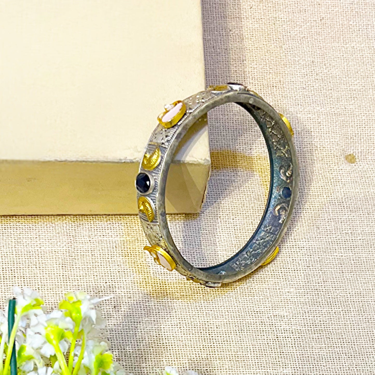 Silver bangle