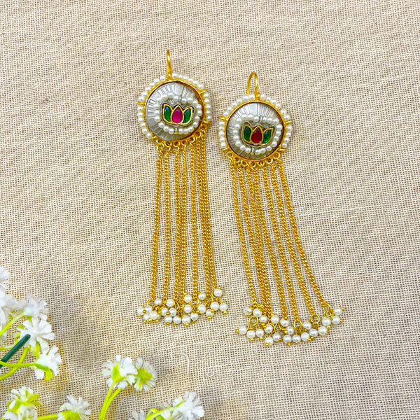 dangle chain earrings
