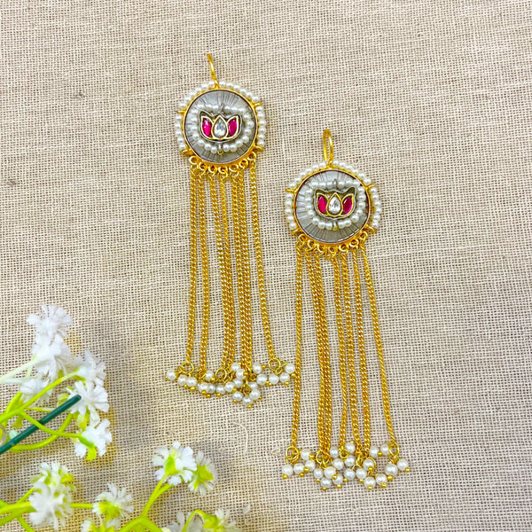 dangle chain earrings