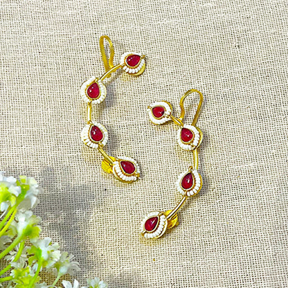 Kundan Earcuffs
