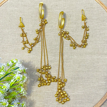 Long Earrings with chain