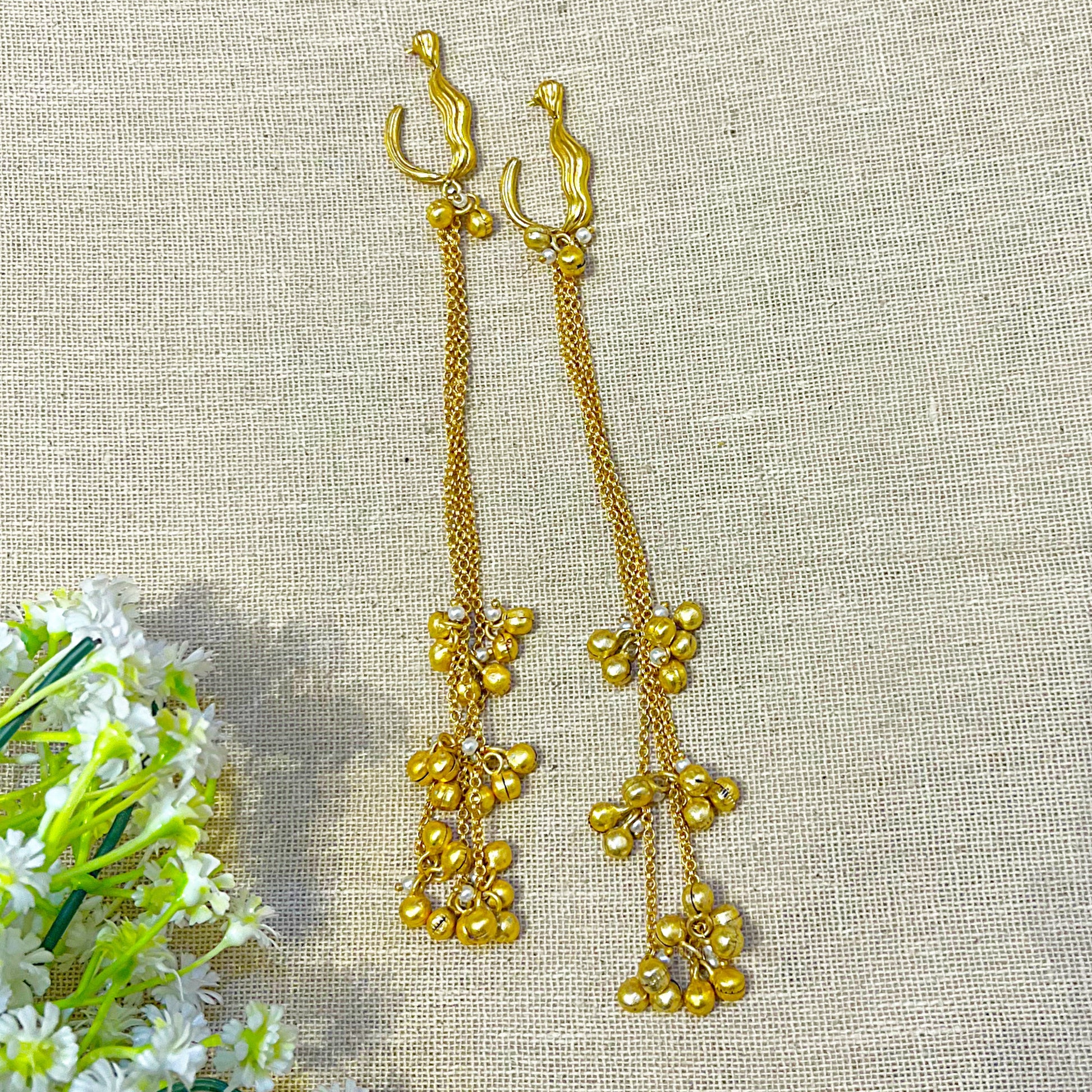 long earrings