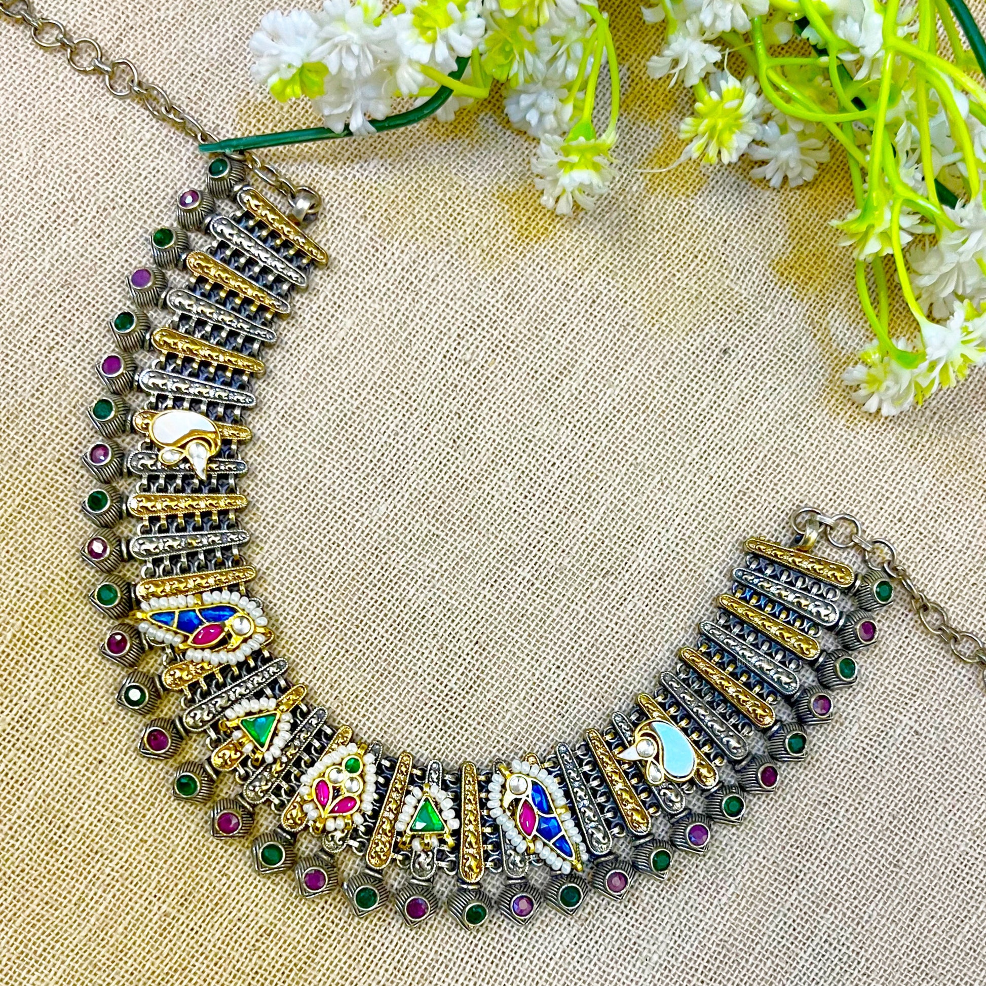 ethnic choker set