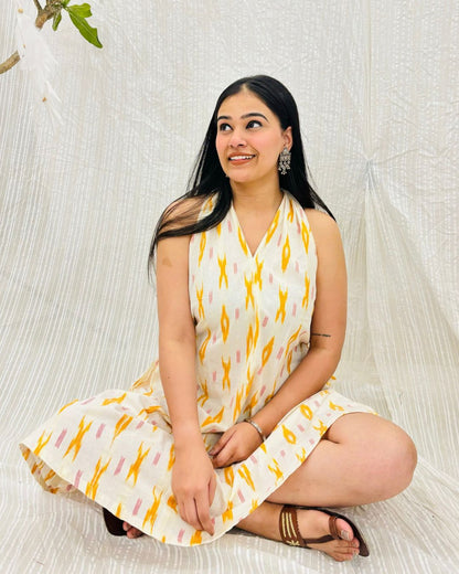 Sunshine Ikat Aline Dress Bo