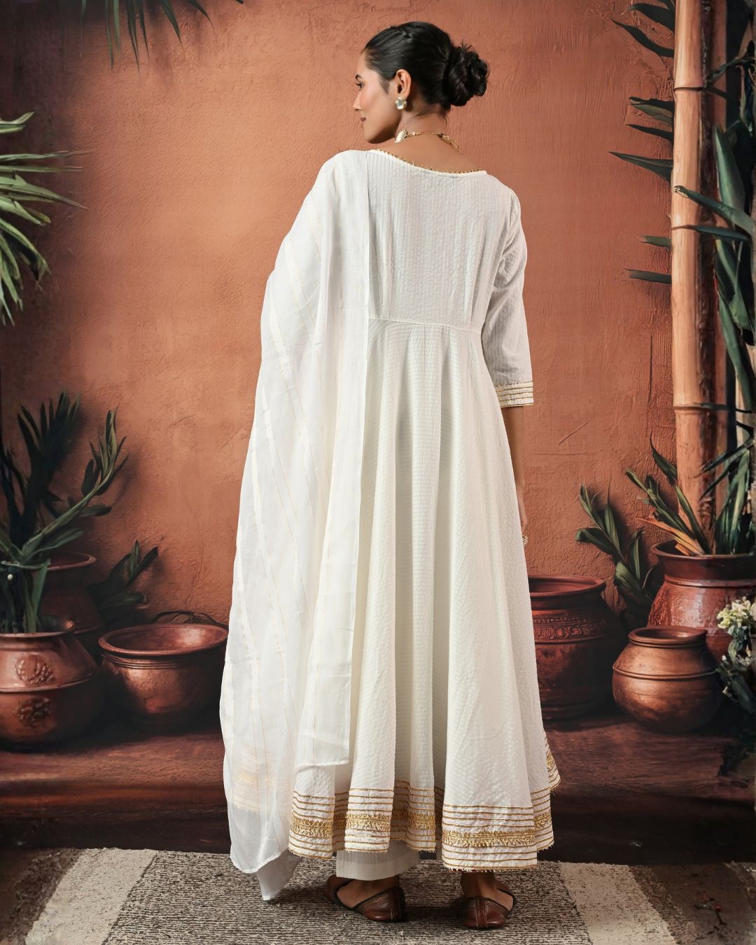 The Good One Anarkali Set Bo