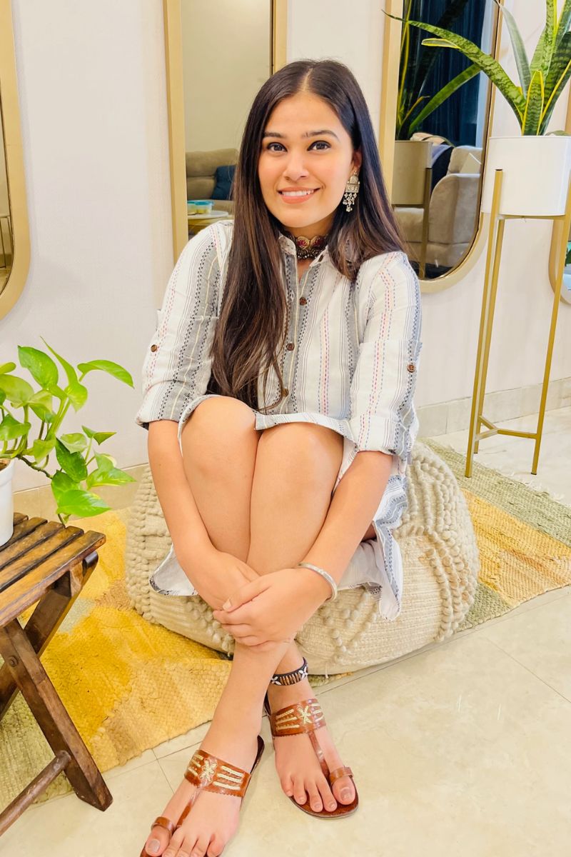 White Embroidered Shirt Dress With Pockets