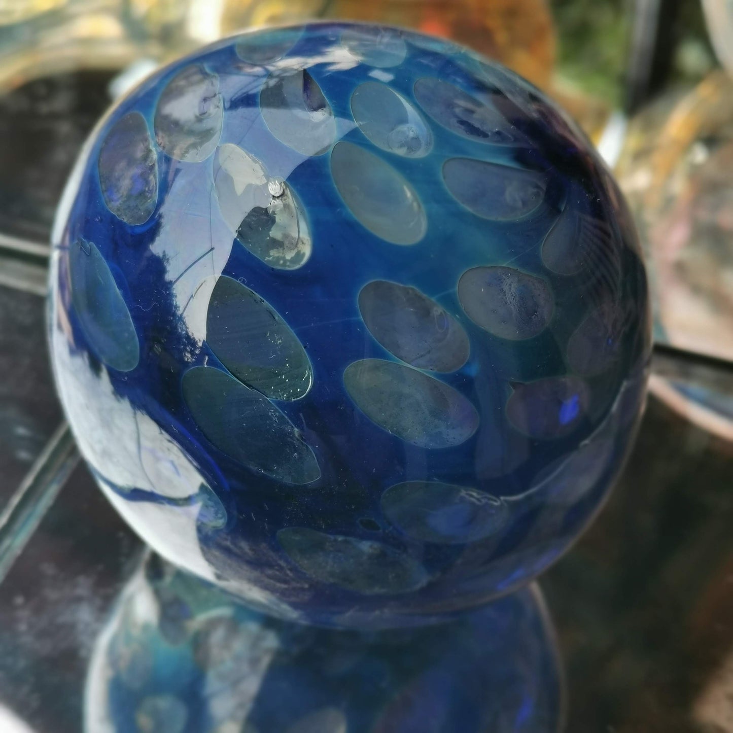 Art Glass Hand Blown Sphere