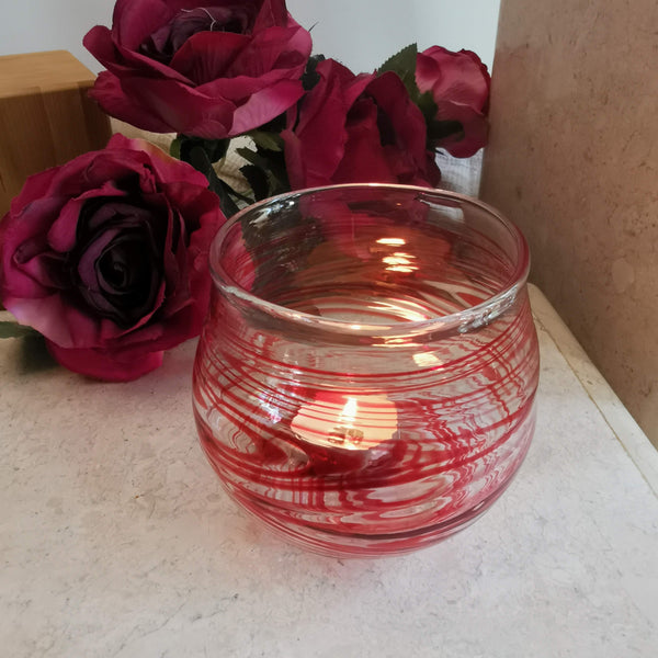 Handblown Glass VETRA Votive Tea Light