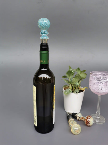 Belice  Handblown Glass Wine Stoppers