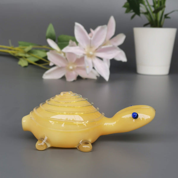 Glass Turtles- Ivory