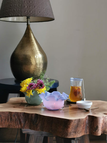 Calisto Handblown Glass Votive Tea Light