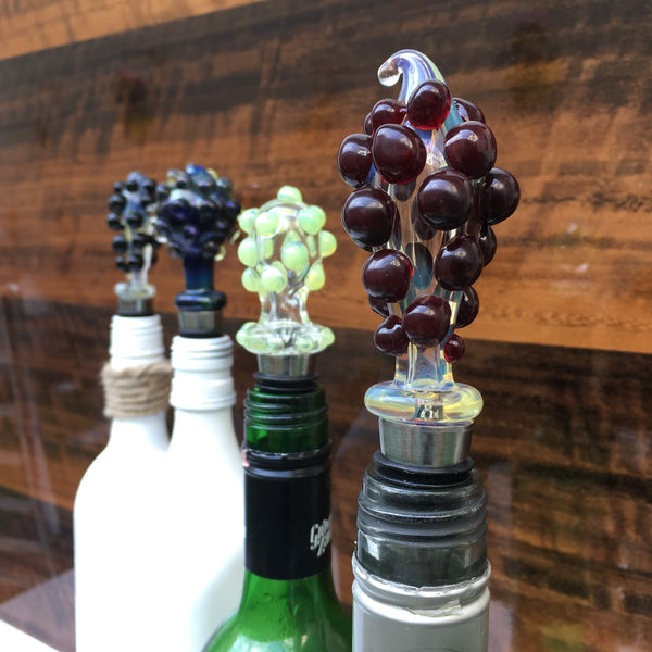 Wine Stoppers - Handblown Glass Very Unique - Factoh