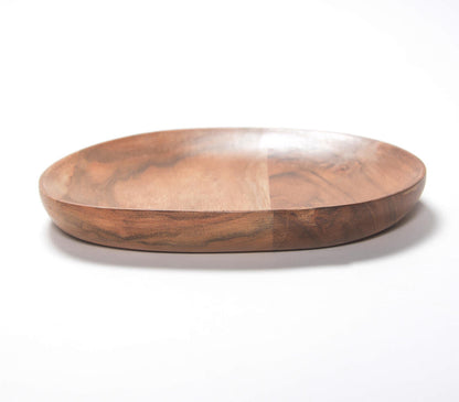 Handcrafted Natural Wooden Serving plate