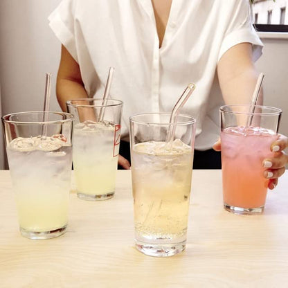 Mix Pack 6 pcs pack Glass Straws